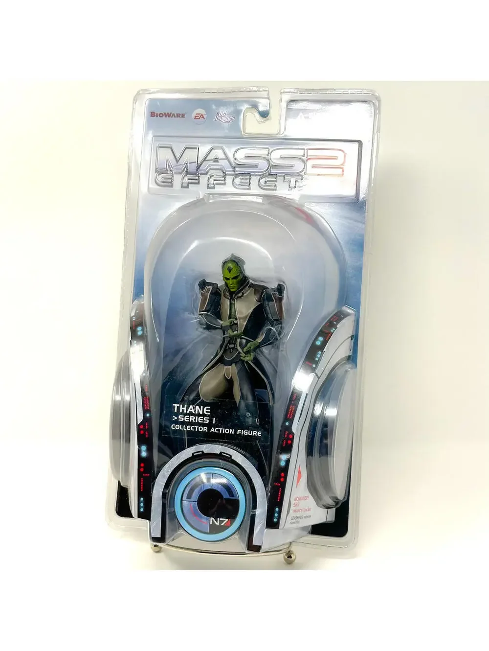 Mass Effect 2 Thane Krios Action Figure 2010 Bioware EA DC Comics Unlimited New‎